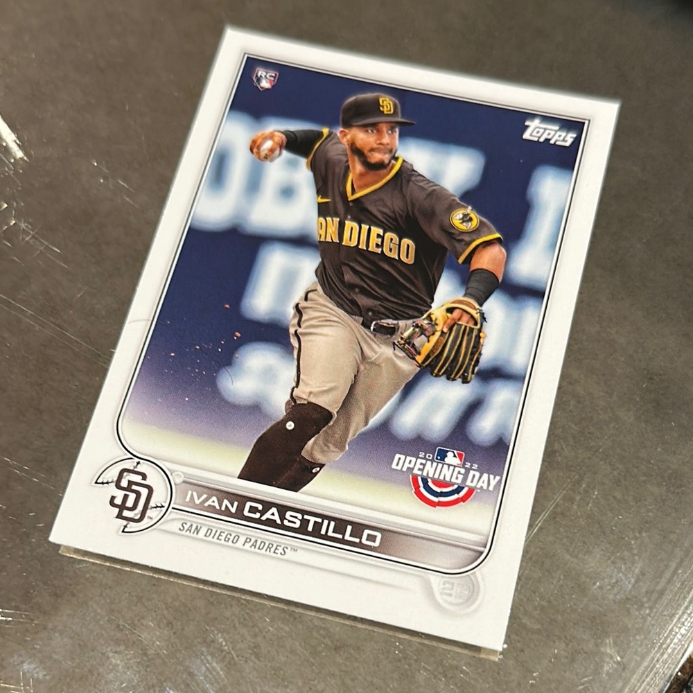 Topps San Diego Padres Ivan Castillo Card